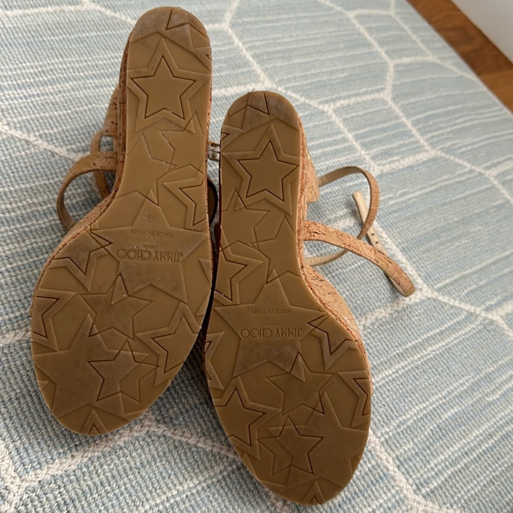 Jimmy Choo eapadrille sandal like new - Picture 2 of 4